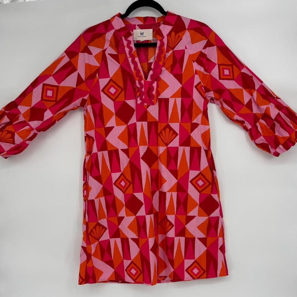 Mid century mod geometric shift